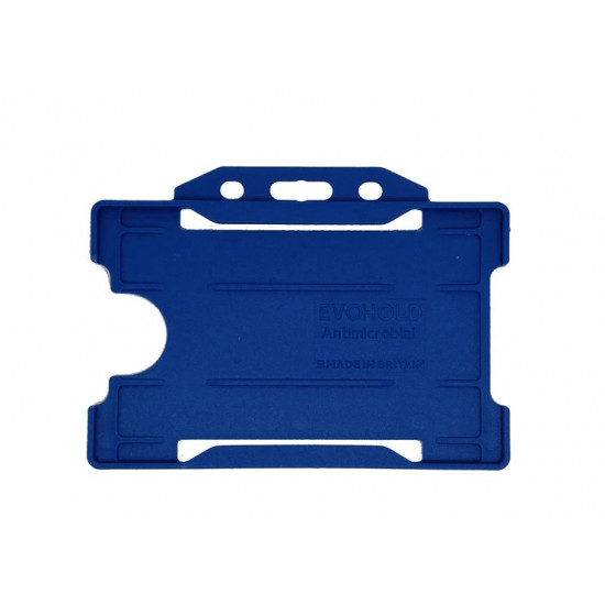 Evohold® Antimicrobial Single Sided ID Card Holders - Horizontal (Pack of 100)