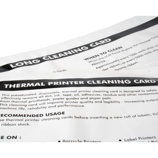 Zebra 105999-301 Card Printer Cleaning Kit (Pack of 4)