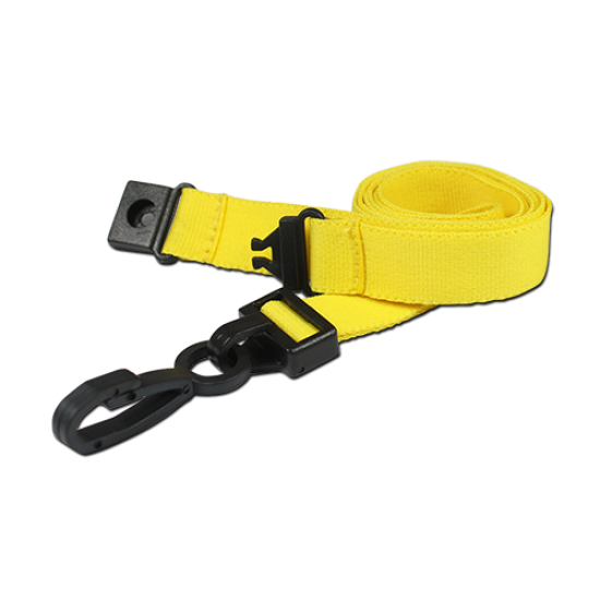 Breakaway 15mm Lanyards with Plastic J Clip (Pack of 100)