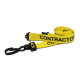 Pre-Printed Contractor Lanyards with Plastic J Clip (Pack of 100)
