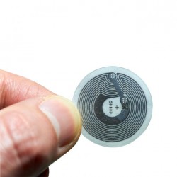 ATA5577 (T5577) White Paper Adhesive Label/Sticker - Round 25mm ATA5577 (T5577) White Paper Adhesive Label/Sticker - Round 25mm