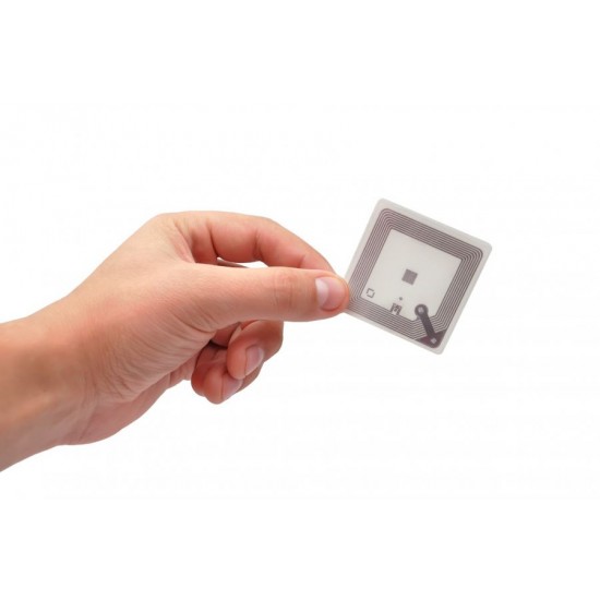 ATA5577 (T5577) White Paper Adhesive Label/Sticker - Square 45x45mm  