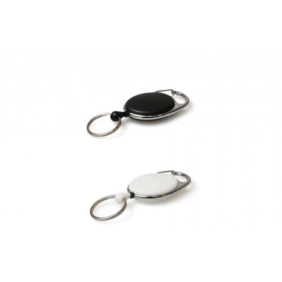 Carabiner Card Reels with Key Ring (Pack of 100) Carabiner Card Reels with Key Ring (Pack of 100)