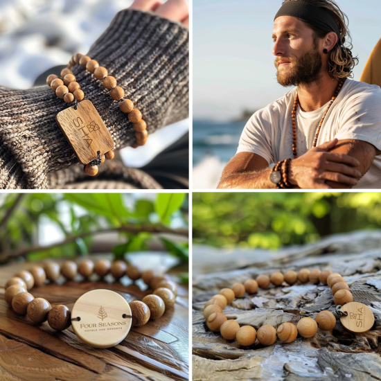 SEAS Wooden Zen Wristbands