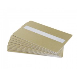 High Grade Pre-Printed colored PVC Cards, 760 Micron Cards with White Signature Panel - Pack of 100