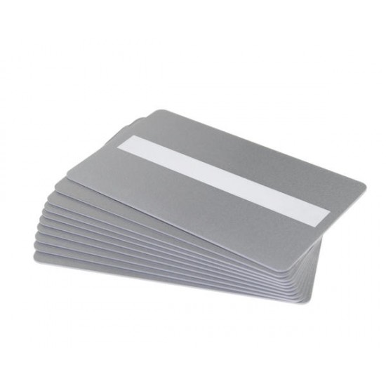 High Grade Pre-Printed colored PVC Cards, 760 Micron Cards with White Signature Panel - Pack of 100