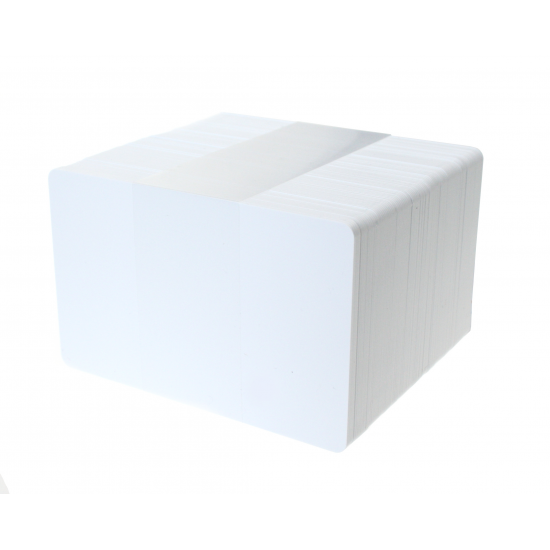 NXP HITAG 1 White ISO-Sized PVC Card, Gloss Finish