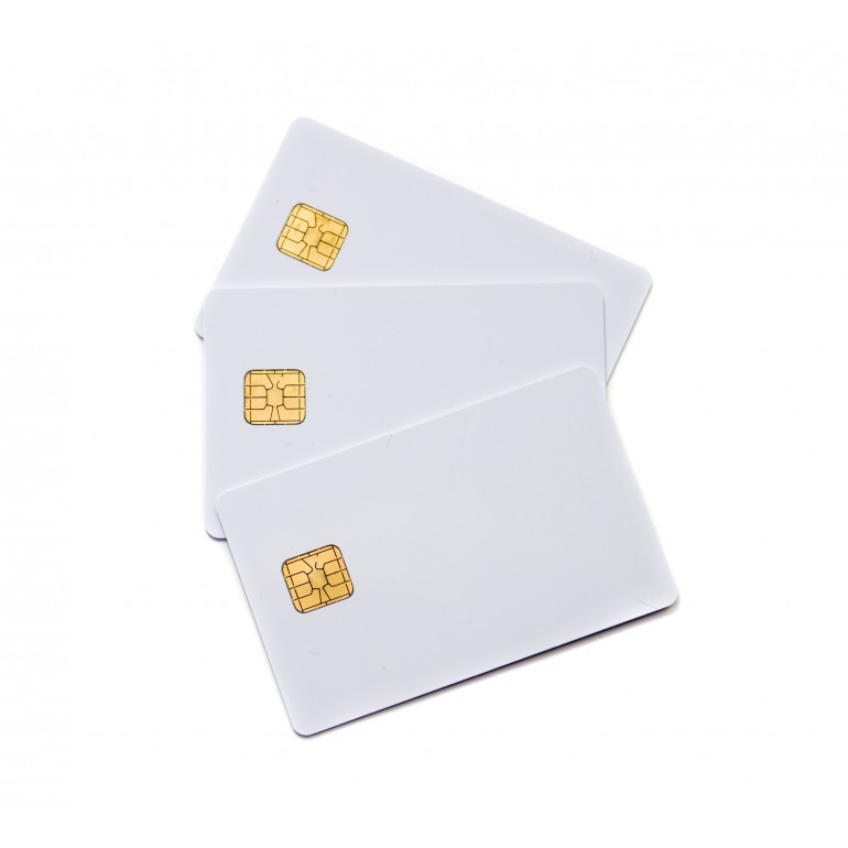 Sun Ray White PVC Card | Universal Smart Cards Ltd