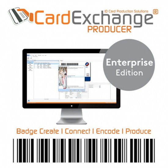 CardExchange Enterprise Master Edition Software, Single Concurrent license for Network Version