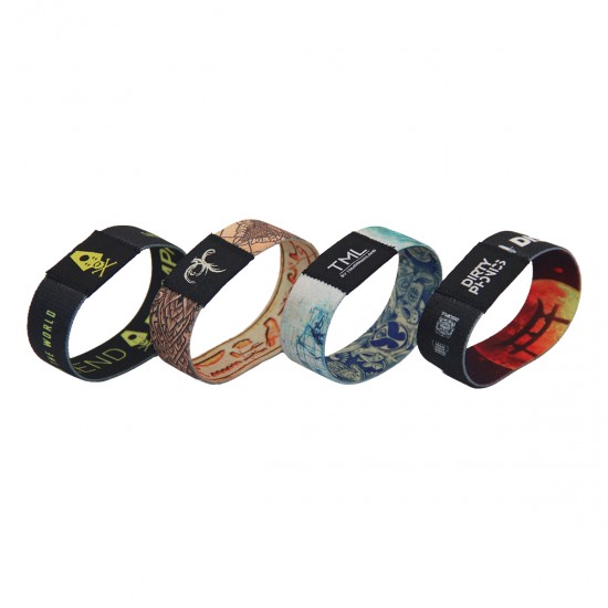 Custom RFID Stretch Wristbands
