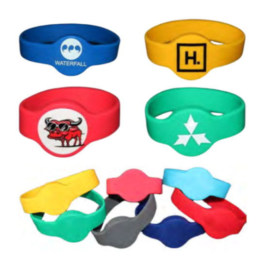 Silicone Wristbands , 55mm to 74mm, 2.17inch to 2.91inch (Style 1)