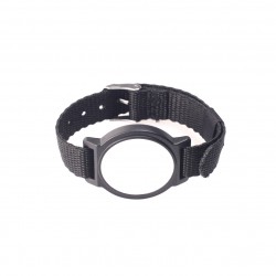 EM4102 Black Nylon Wristband, Watchstrap EM4102 Black Nylon Wristband, Watchstrap