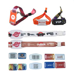 Fabric Wristbands, Card Size: 33 x 26mm, 40 x 25mm, 42 x 26mm, 51 x 28mm, or customized (Style 11) Fabric Wristbands, Card Size: 33 x 26mm, 40 x 25mm, 42 x 26mm, 51 x 28mm, or customized (Style 11)