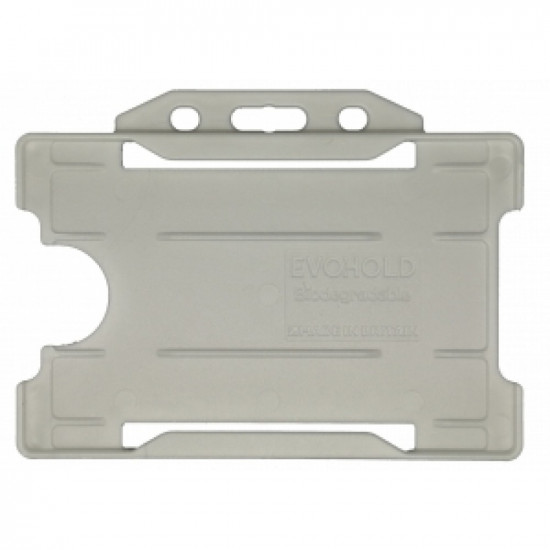 Evohold® Compostable Horizontal Single Sided ID Card Holders (Pack of 100)