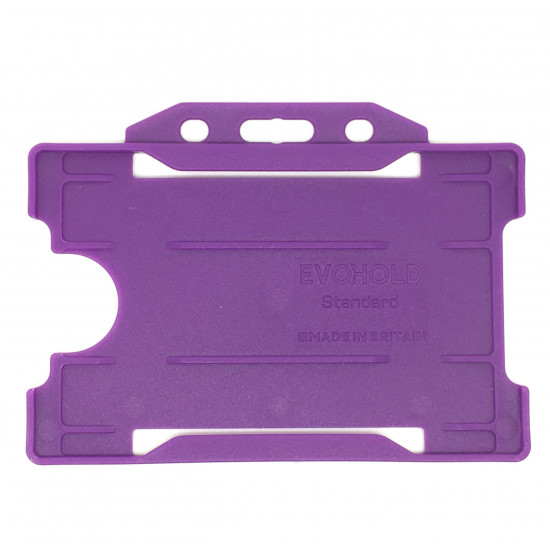 Evohold® Recyclable Single Sided ID Card Holders - Horizontal (Pack of 100)