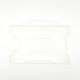 Evohold® Antimicrobial Single Sided ID Card Holders - Horizontal (Pack of 100)