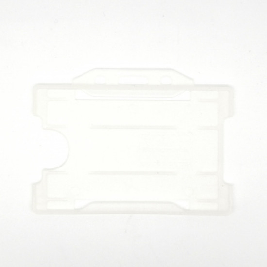 Evohold® Biodegradable Single Sided ID Card Holders - Horizontal (Pack of 100)