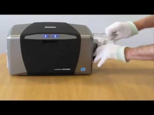 HOW TO LOAD CARDS IN HID FARGO DTC1250E PRINTER