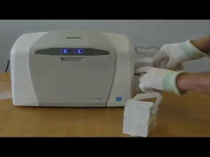 HOW TO LOAD CARDS AND RIBBON IN HID FARGO C50 PRINTER