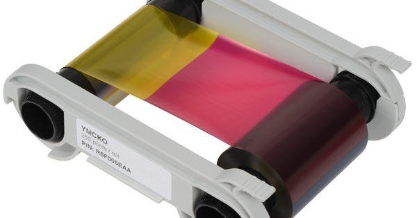 Evolis R6F003EAA YMCKOK color Printer Ribbon | Universal Smart Cards