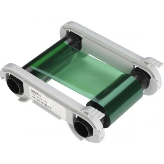 Evolis RCT014NAA Green Monochrome Printer Ribbon (1000 Prints)