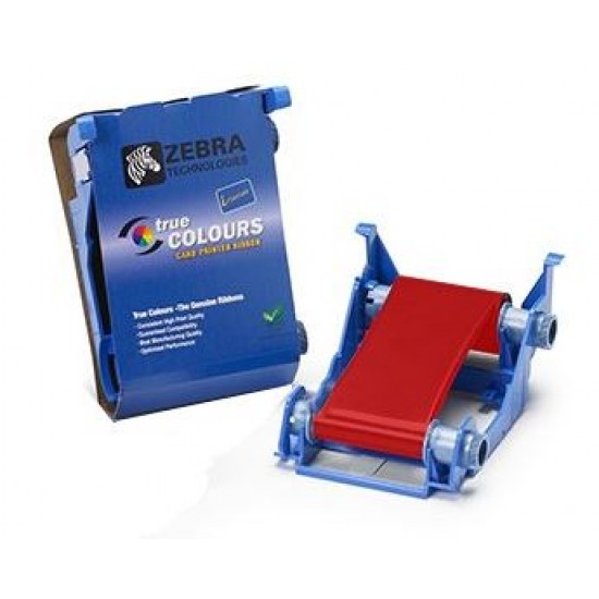 Zebra 800017-202 Red Monochrome Ribbon - 1000 Prints - Call For Price