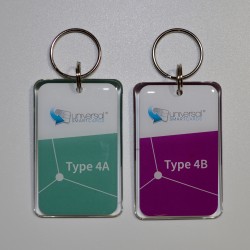Infineon® SECORA™ Pay W - NFC Type 4 Tag Reference Fobs (Pack of 2)