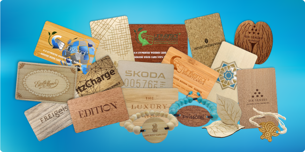 Card Formed Wood cards